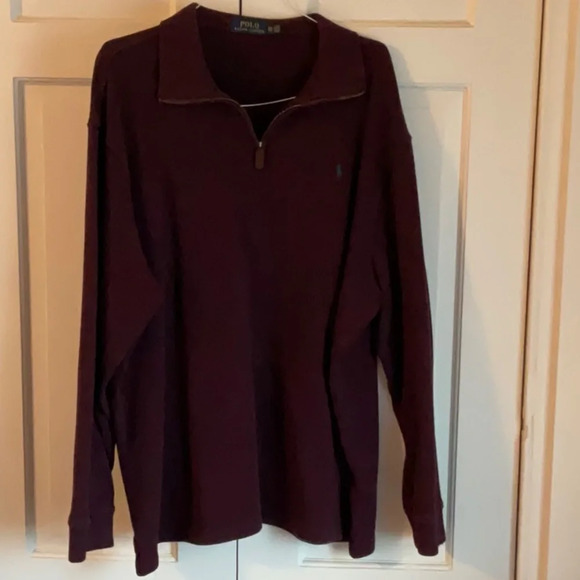 🐎 Polo by Ralph Lauren long sleeve with Zipper Size XXL 🐎 - Picture 2 of 9